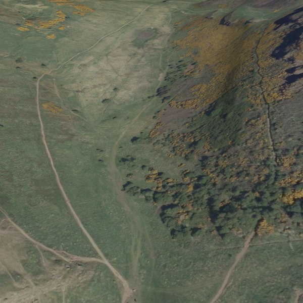 dxf arthur s seat mountain - Arthur